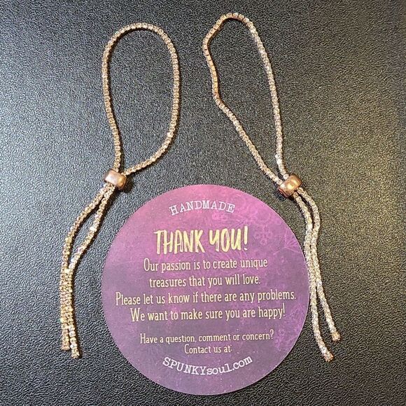 2 -Spunky Soul Sliders in Rose gold plated - Picture 1 of 3